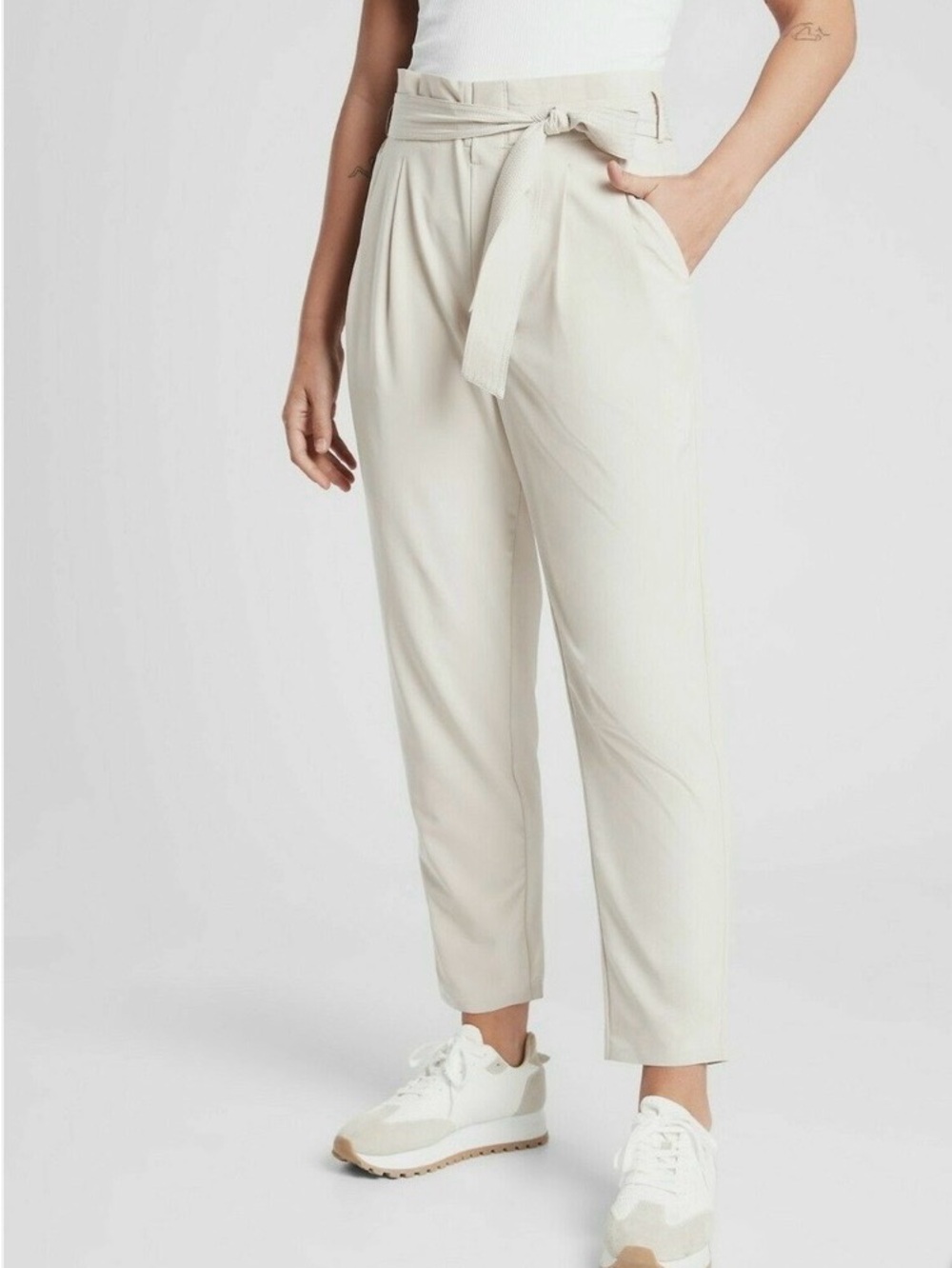 Athleta Skyline Pant II Cream Size 4